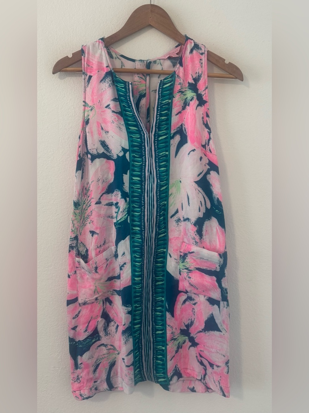 Lilly Pulitzer CARLOTTA SHIFT DRESS Beachy Vacation Prep Resort 4 *Read*